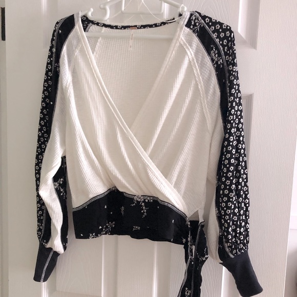 Free People Thermal Boho Top - Picture 3 of 5